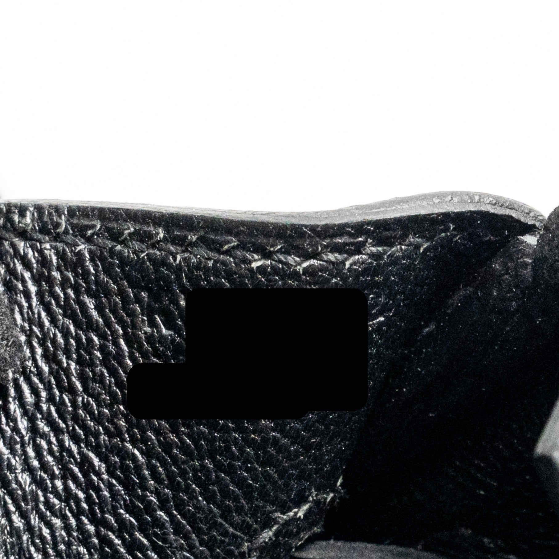 HERMES BIRKIN 30 TOGO BLACK BRUSHED SHW