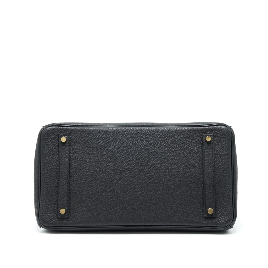 HERMES BIRKIN 35 TOGO BLACK GHW