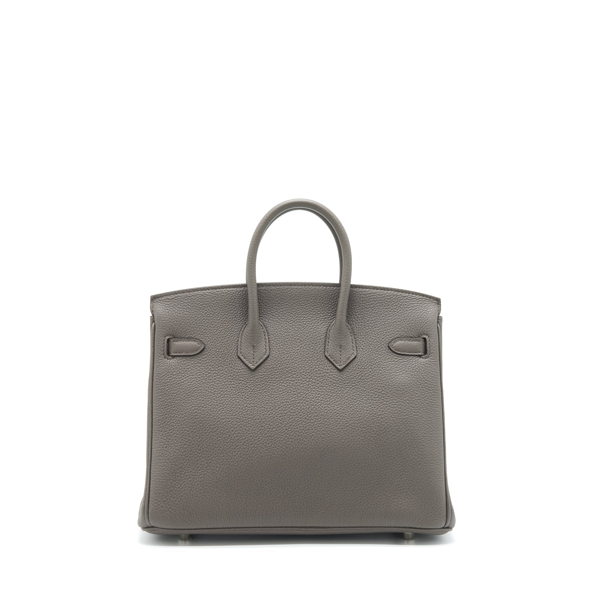 HERMES BIRKIN 25 TOGO 8F GRIS ETAIN SHW
