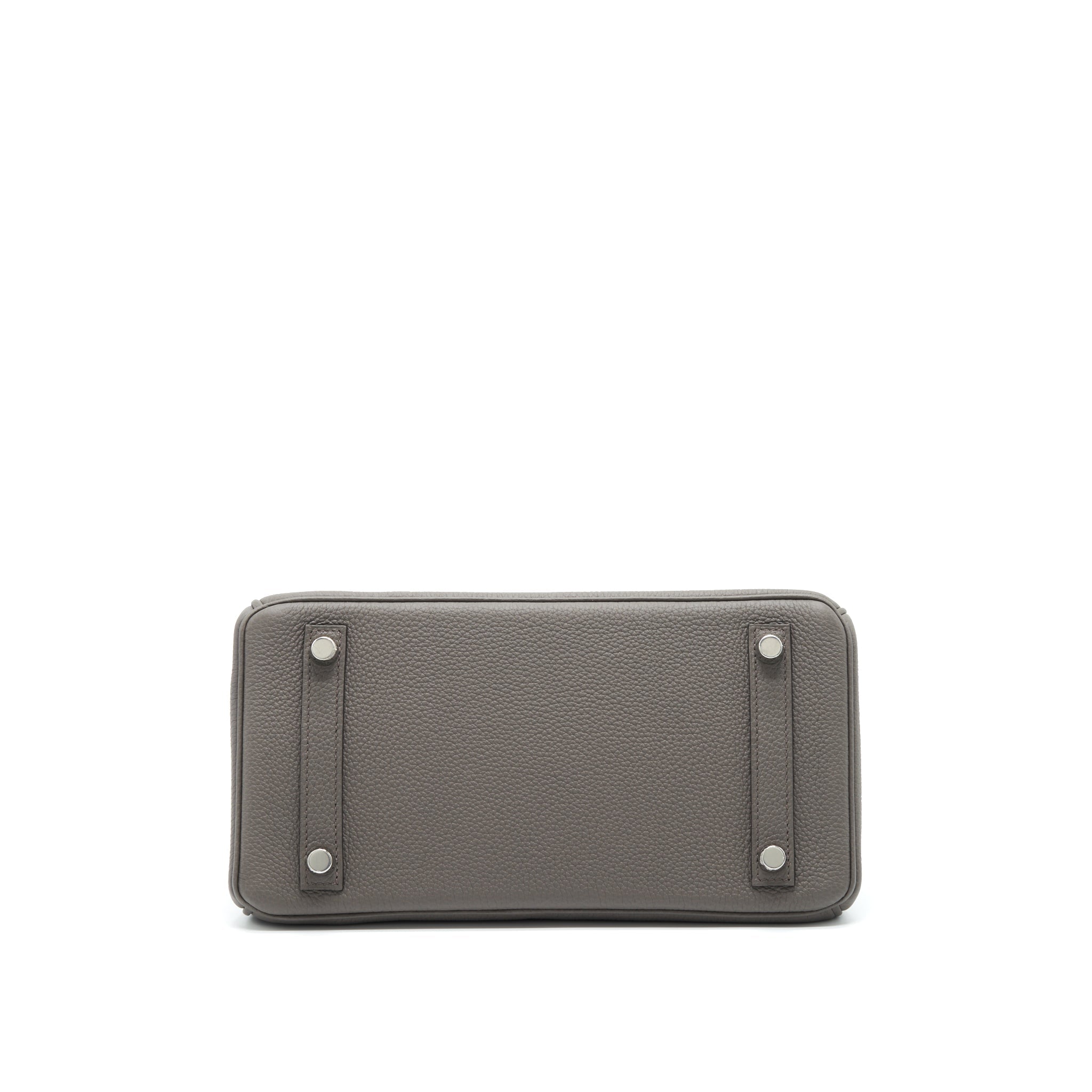 HERMES BIRKIN 25 TOGO 8F GRIS ETAIN SHW