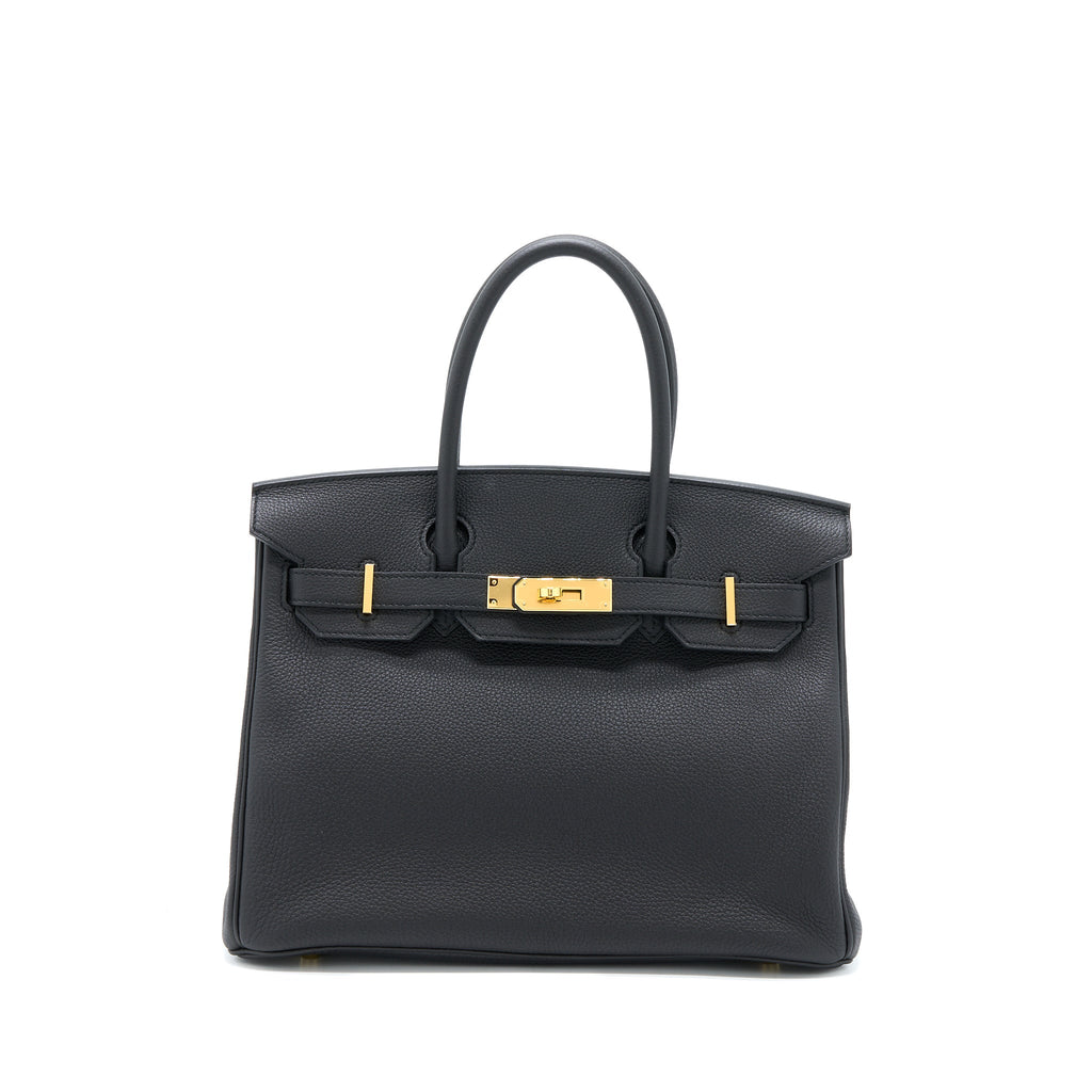 HERMES BIRKIN 30 TOGO BLACK GHW