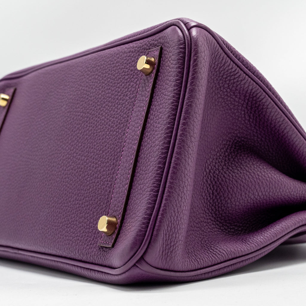 HERMES BIRKIN 30 TOGO P9 ANEMONE GHW