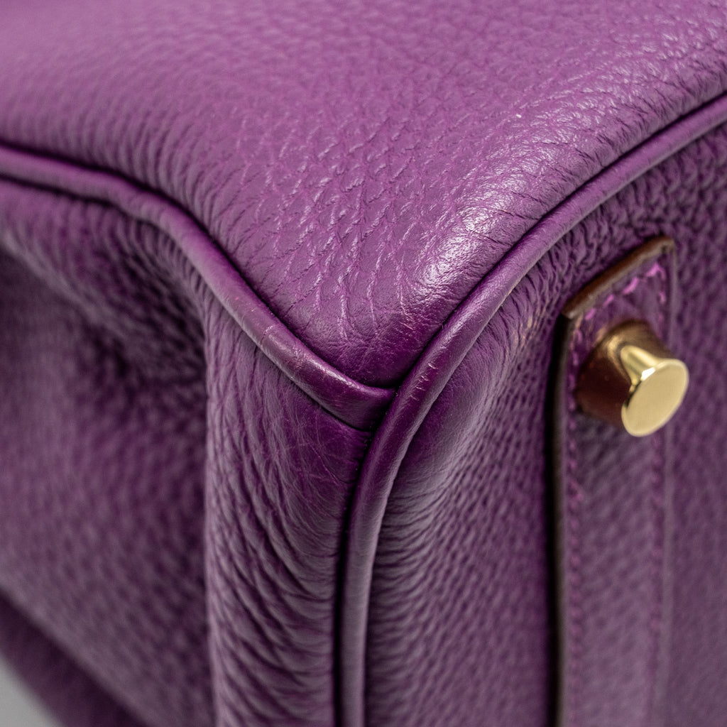 HERMES BIRKIN 30 TOGO P9 ANEMONE GHW