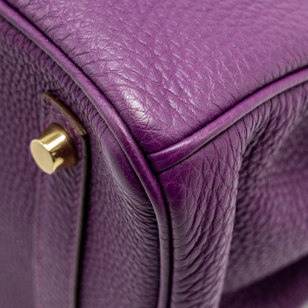 HERMES BIRKIN 30 TOGO P9 ANEMONE GHW