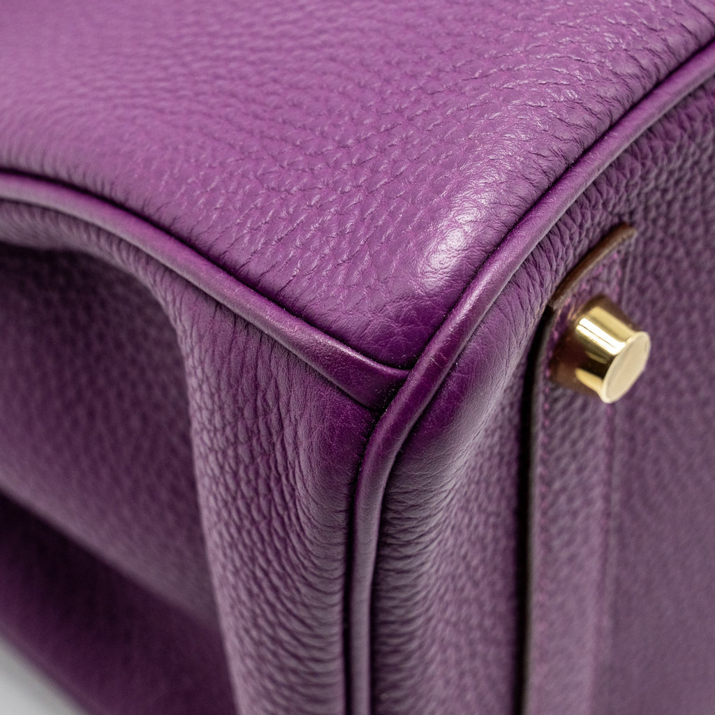 HERMES BIRKIN 30 TOGO P9 ANEMONE GHW