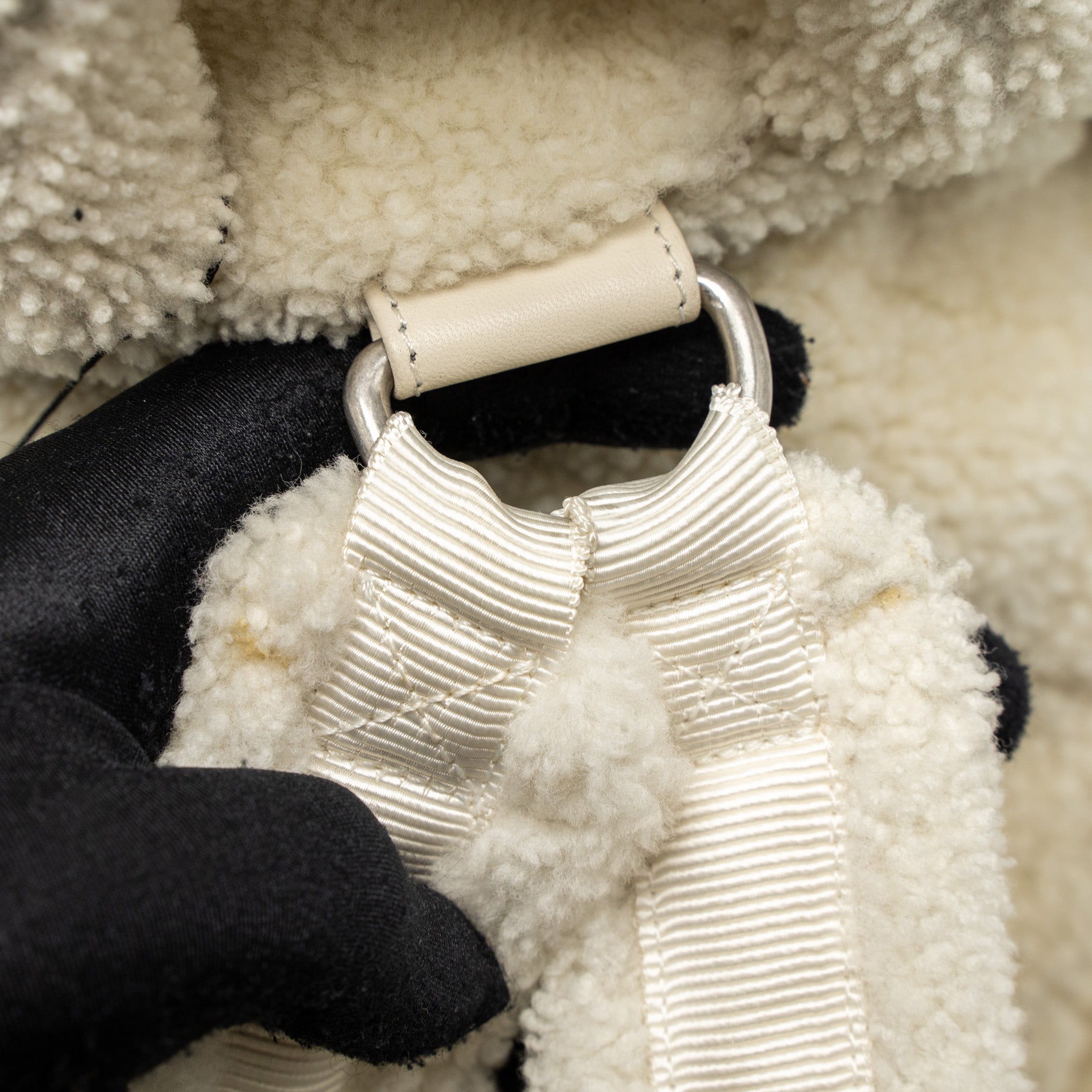 19B BACKPACK SHEARLING WHITE/MULTICOLOUR SHW