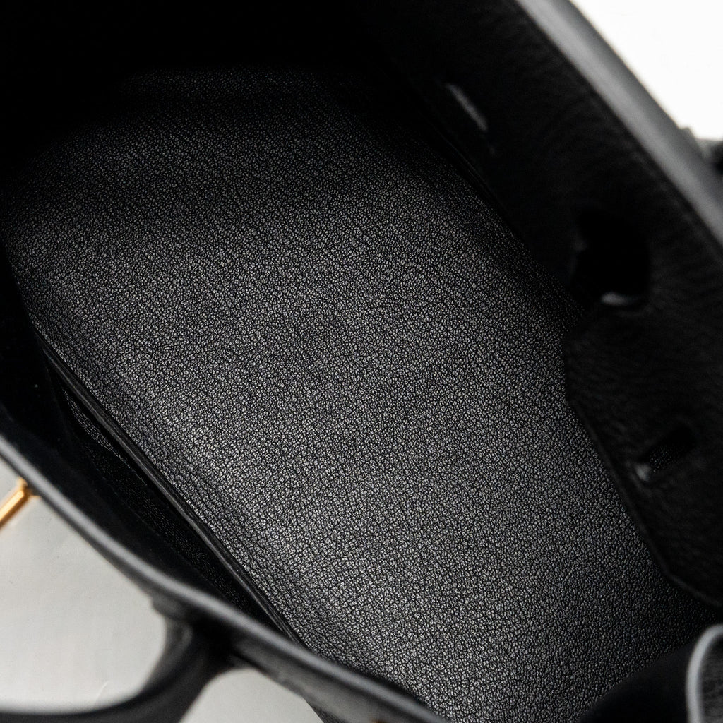 HERMES BIRKIN 30 TOGO BLACK RGHW