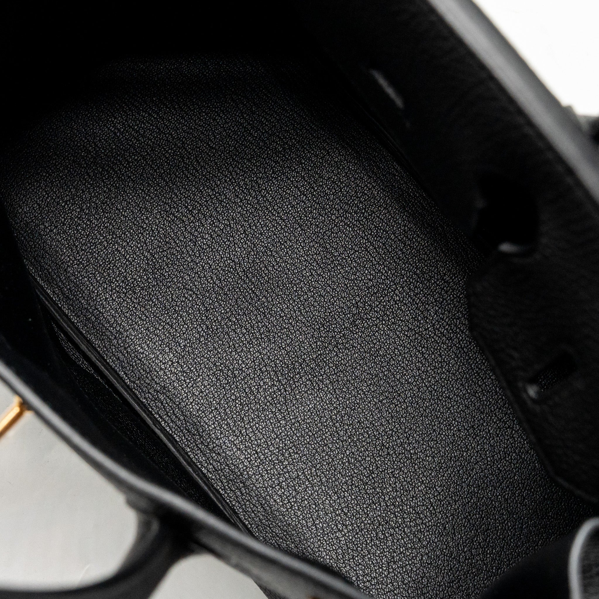 HERMES BIRKIN 30 TOGO BLACK RGHW