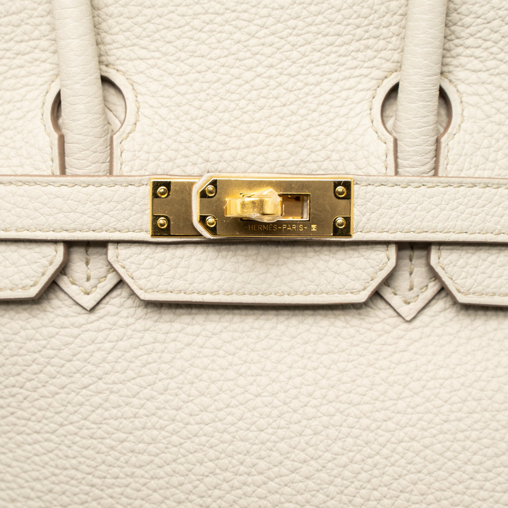 HERMES BIRKIN 25 TOGO BETON GHW
