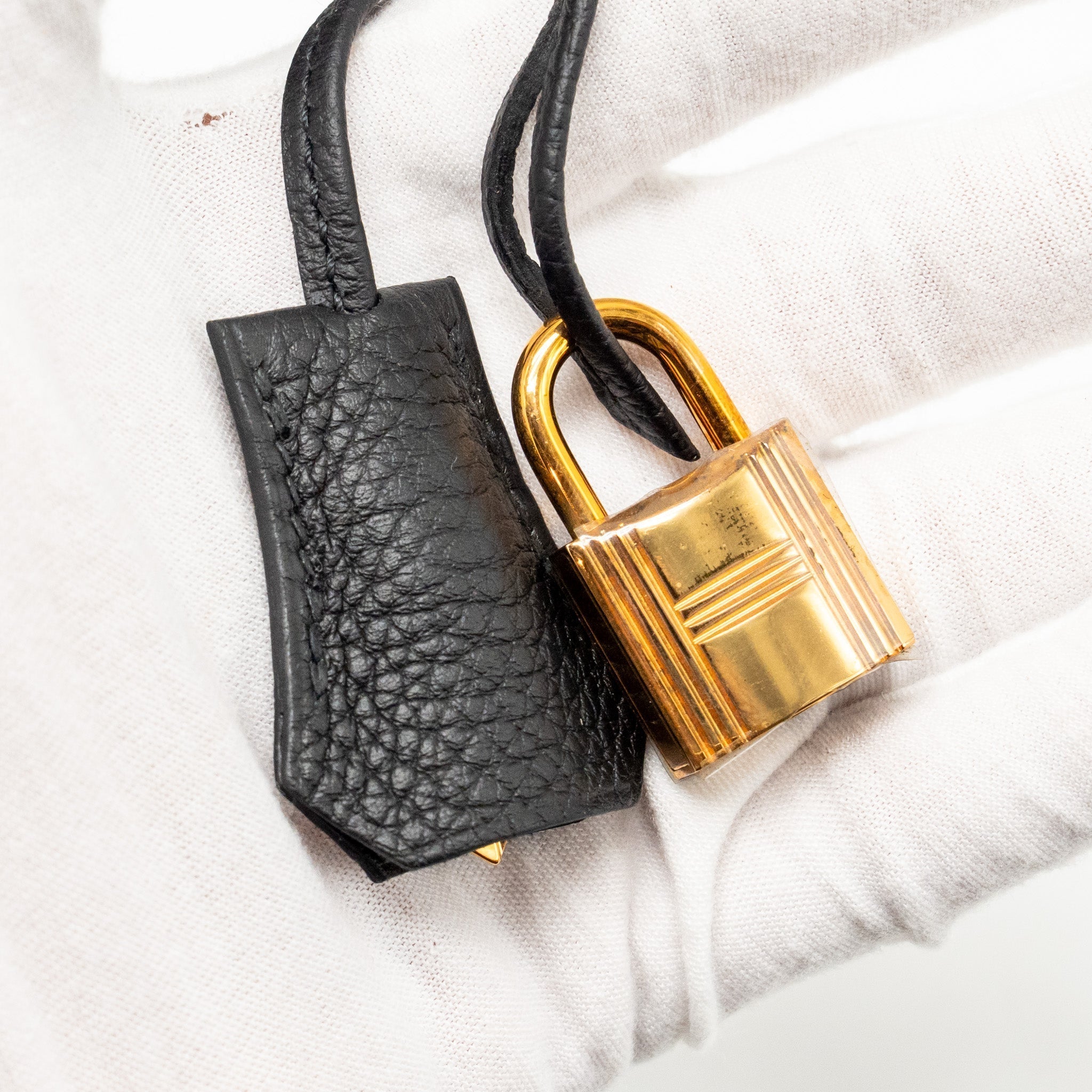 HERMES BIRKIN 30 TOGO BLACK RGHW