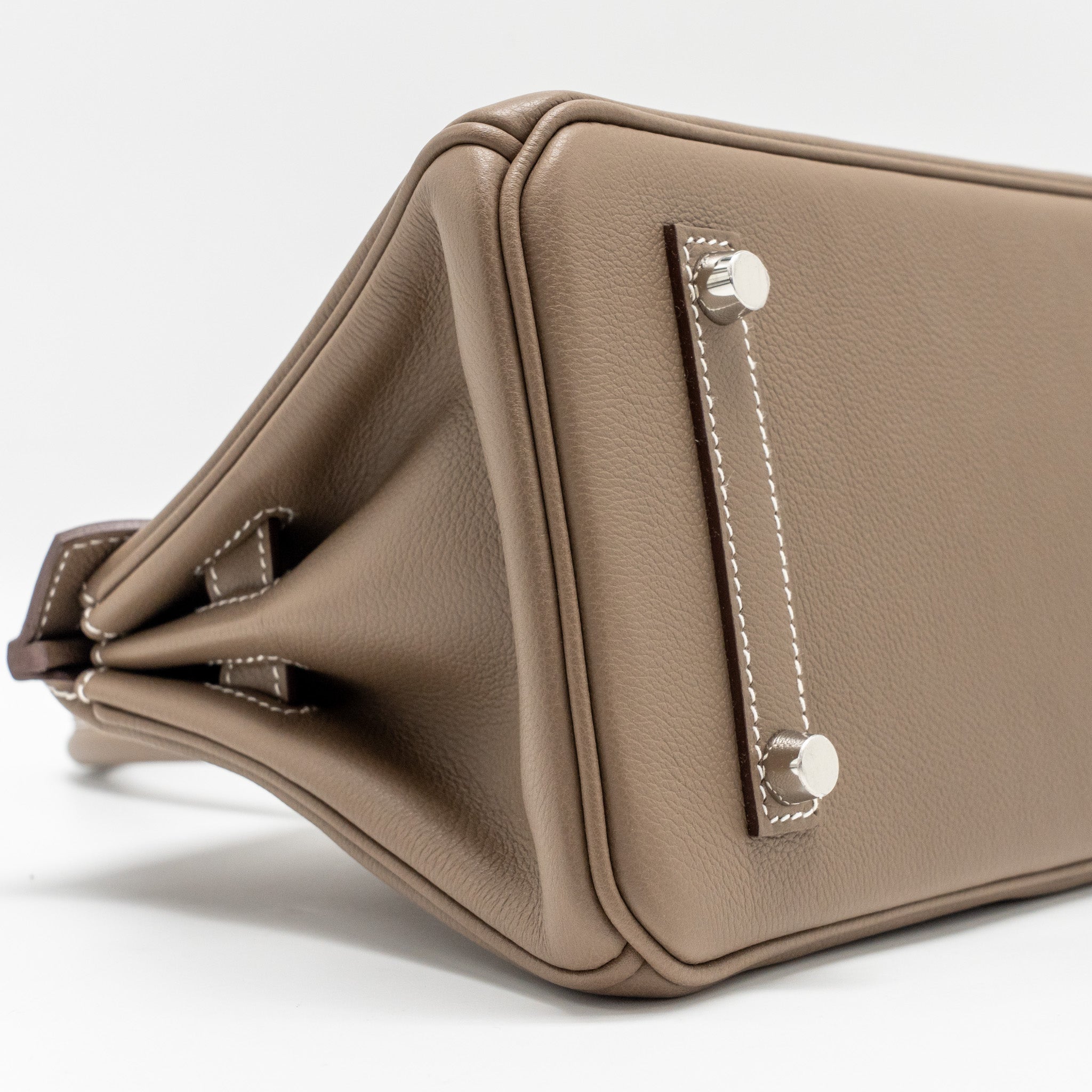 HERMES BIRKIN SHOULDER 29 EVERCOLOR ETOUPE SHW
