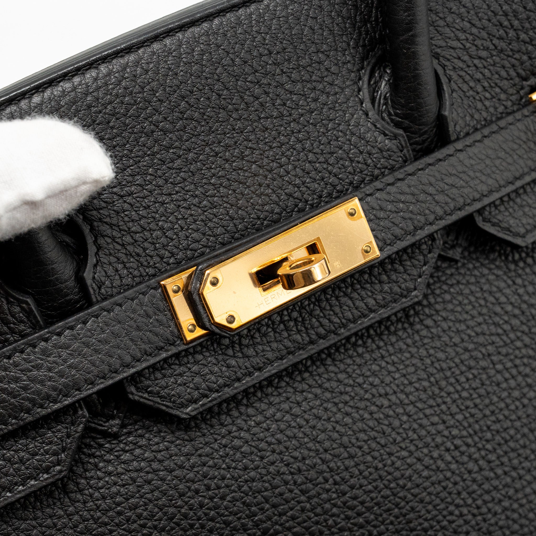 HERMES BIRKIN 30 TOGO BLACK RGHW