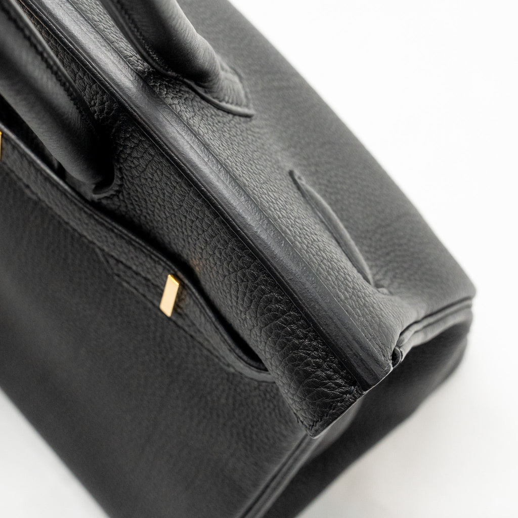 HERMES BIRKIN 30 TOGO BLACK RGHW