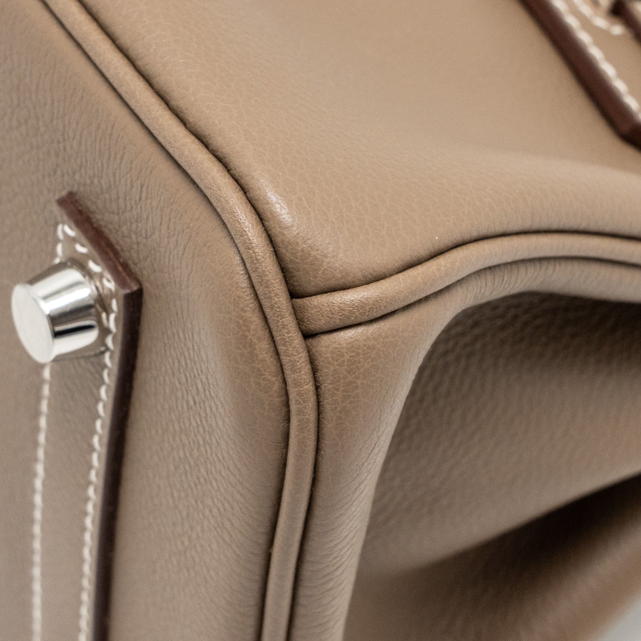 HERMES BIRKIN SHOULDER 29 EVERCOLOR ETOUPE SHW