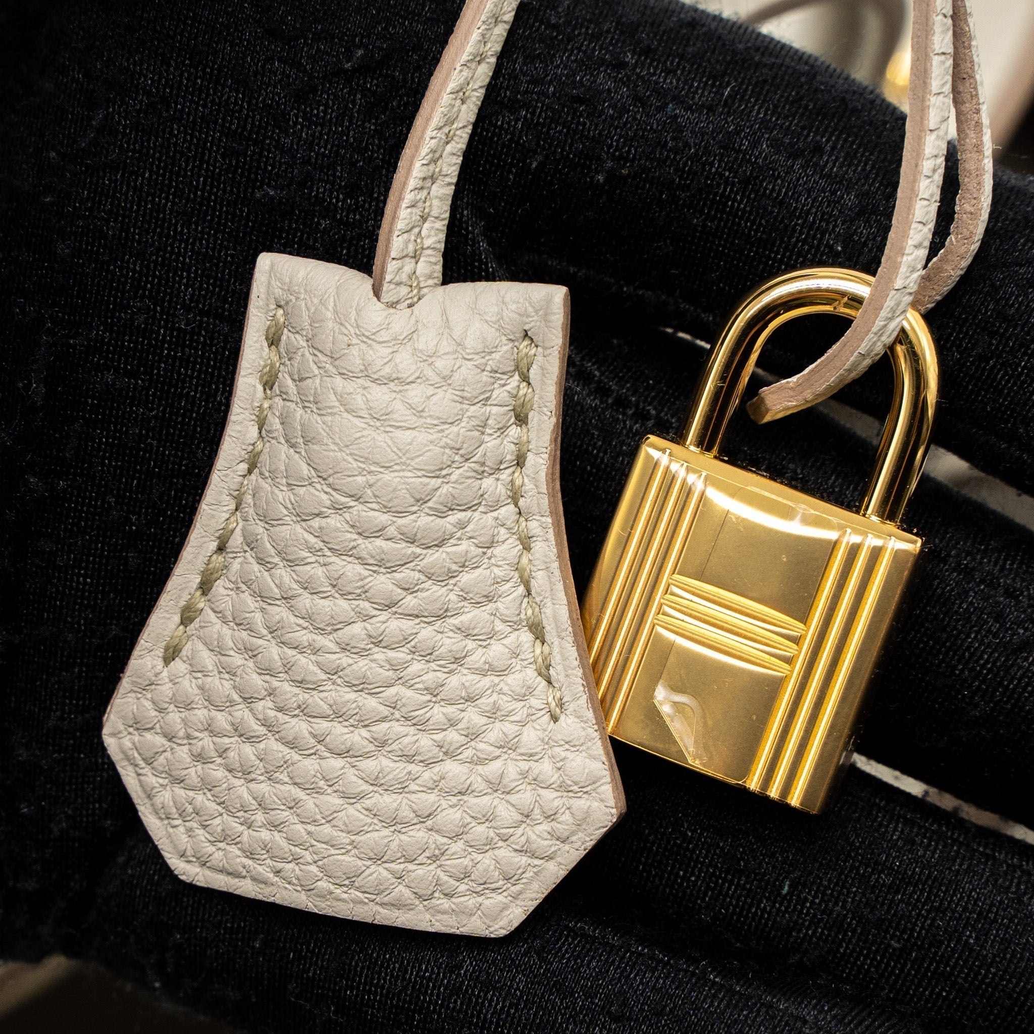 HERMES BIRKIN 25 TOGO BETON GHW