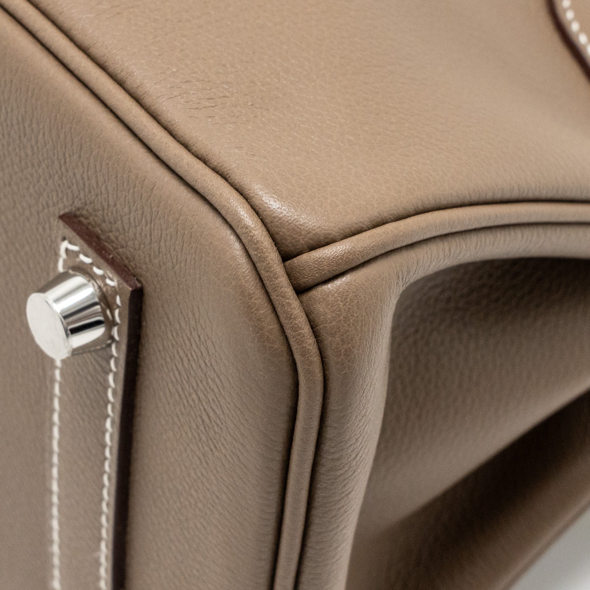 HERMES BIRKIN SHOULDER 29 EVERCOLOR ETOUPE SHW