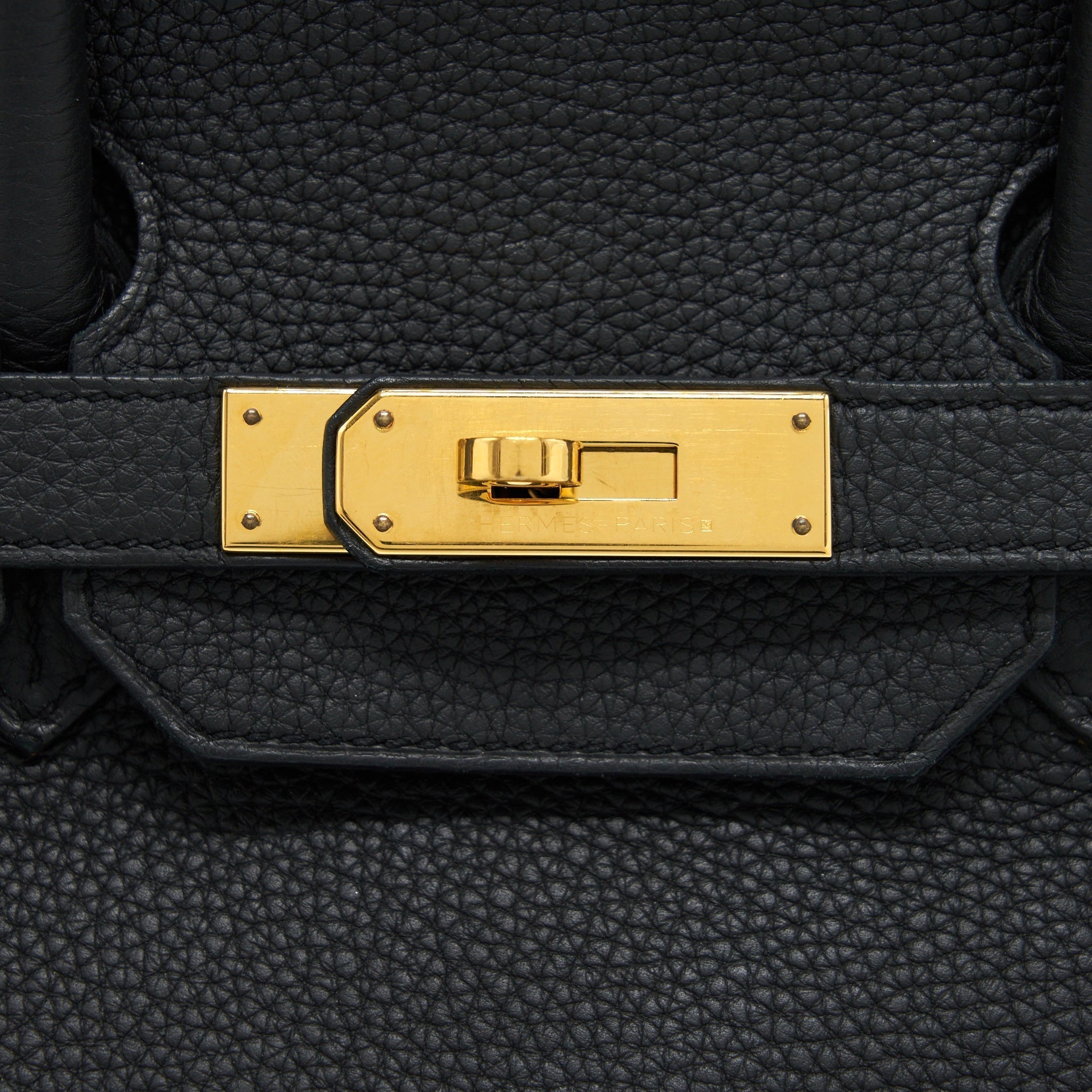 HERMES BIRKIN 35 TOGO BLACK GHW