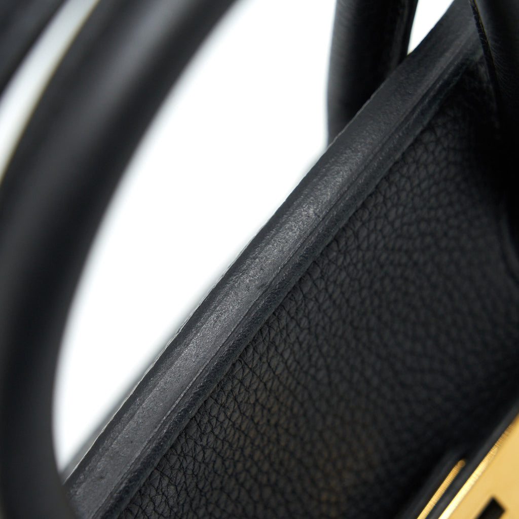HERMES BIRKIN 35 TOGO BLACK GHW