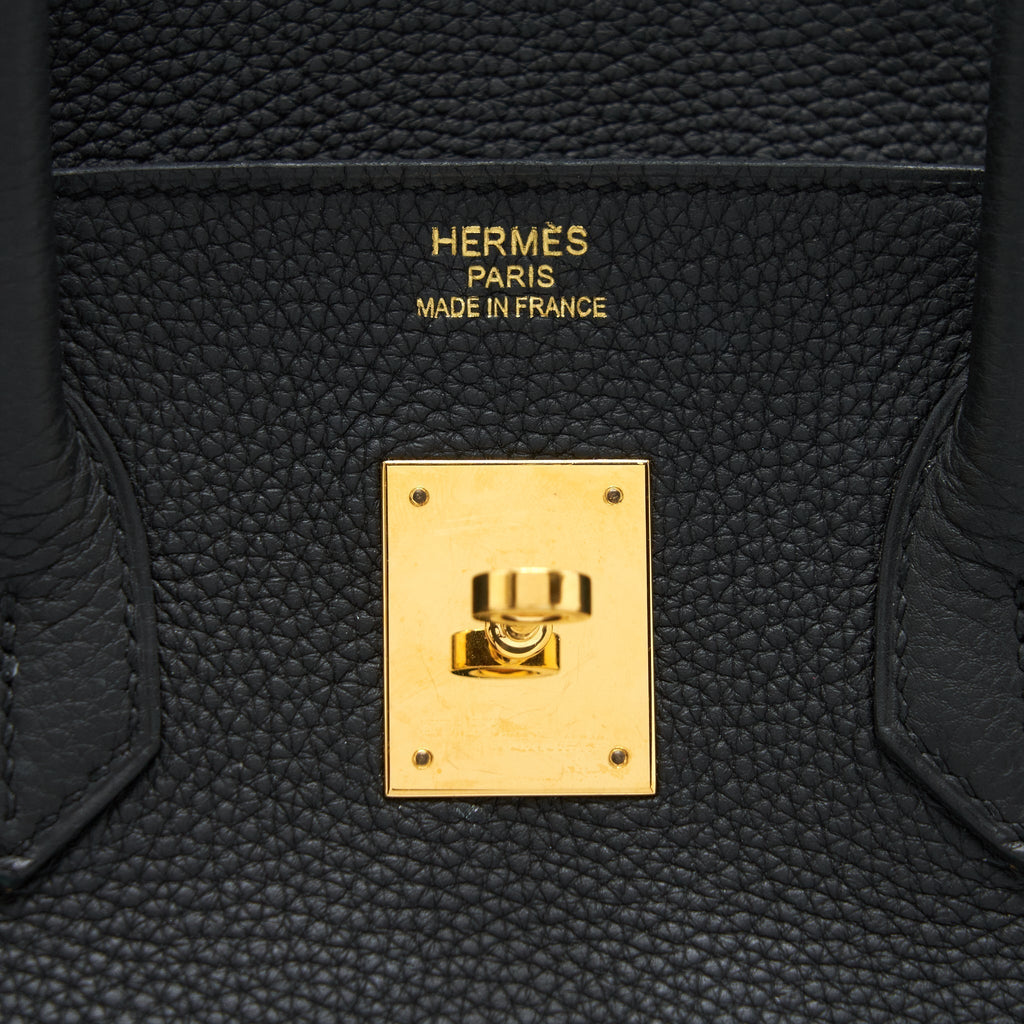HERMES BIRKIN 35 TOGO BLACK GHW