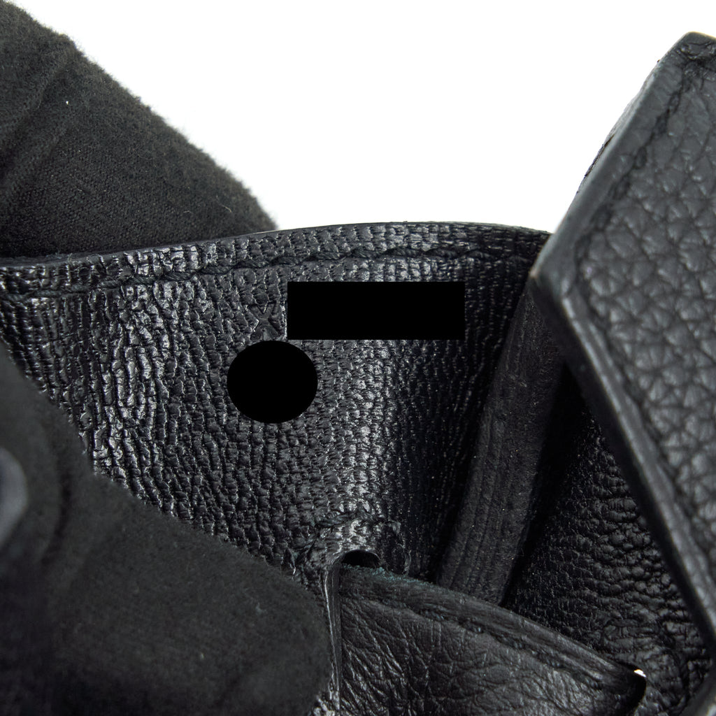HERMES BIRKIN 35 TOGO BLACK GHW