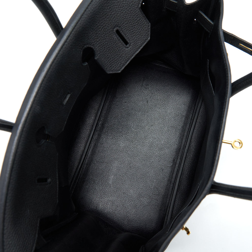 HERMES BIRKIN 35 TOGO BLACK GHW
