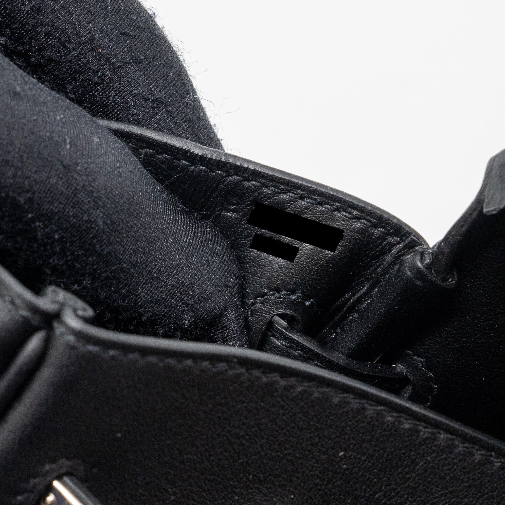 HERMES BIRKIN 25 TOILE SWIFT/CANVAS BLACK SHW