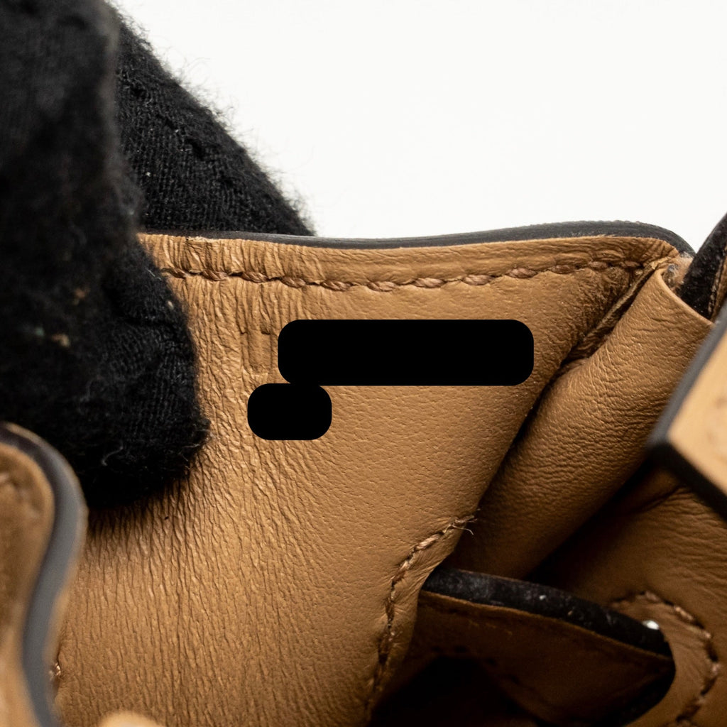 HERMES BIRKIN 25 CARGO TOILE GOELAND / SWIFT JAUNE CITRON / CHAI SHW
