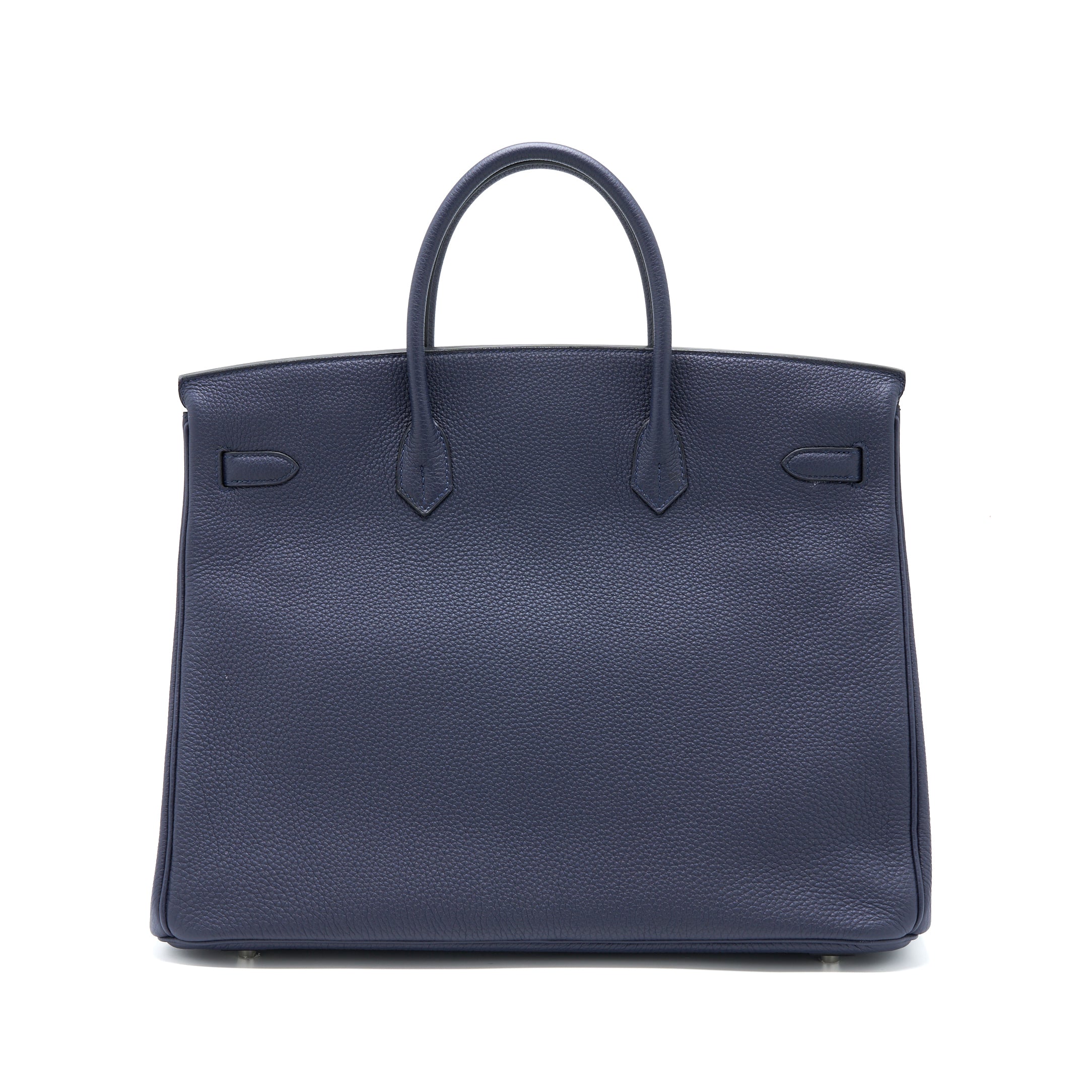 HERMES BIRKIN 40 OFFICER TOGO/SWIFT BLUE NUIT/VERT CYPRES SHW