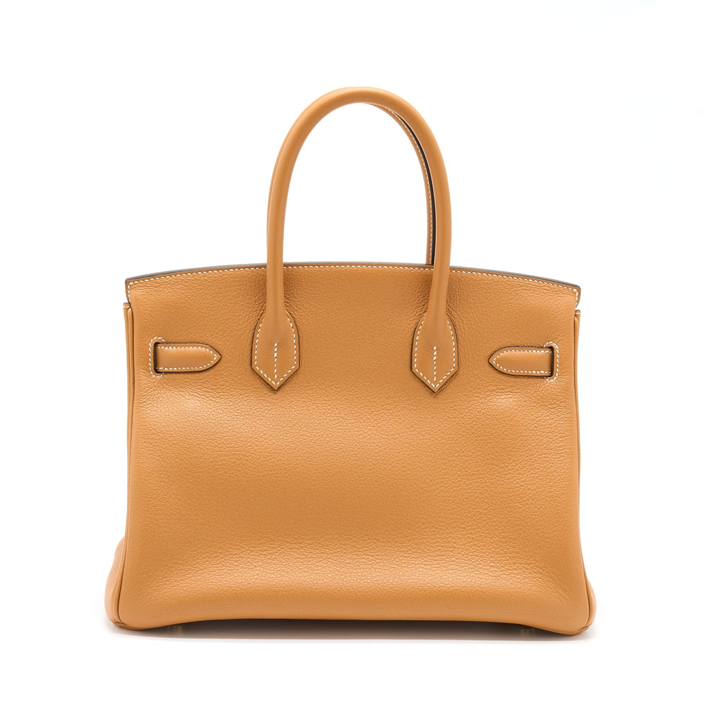 HERMES BIRKIN 30 NOVILLO 1H TOFFEE GHW