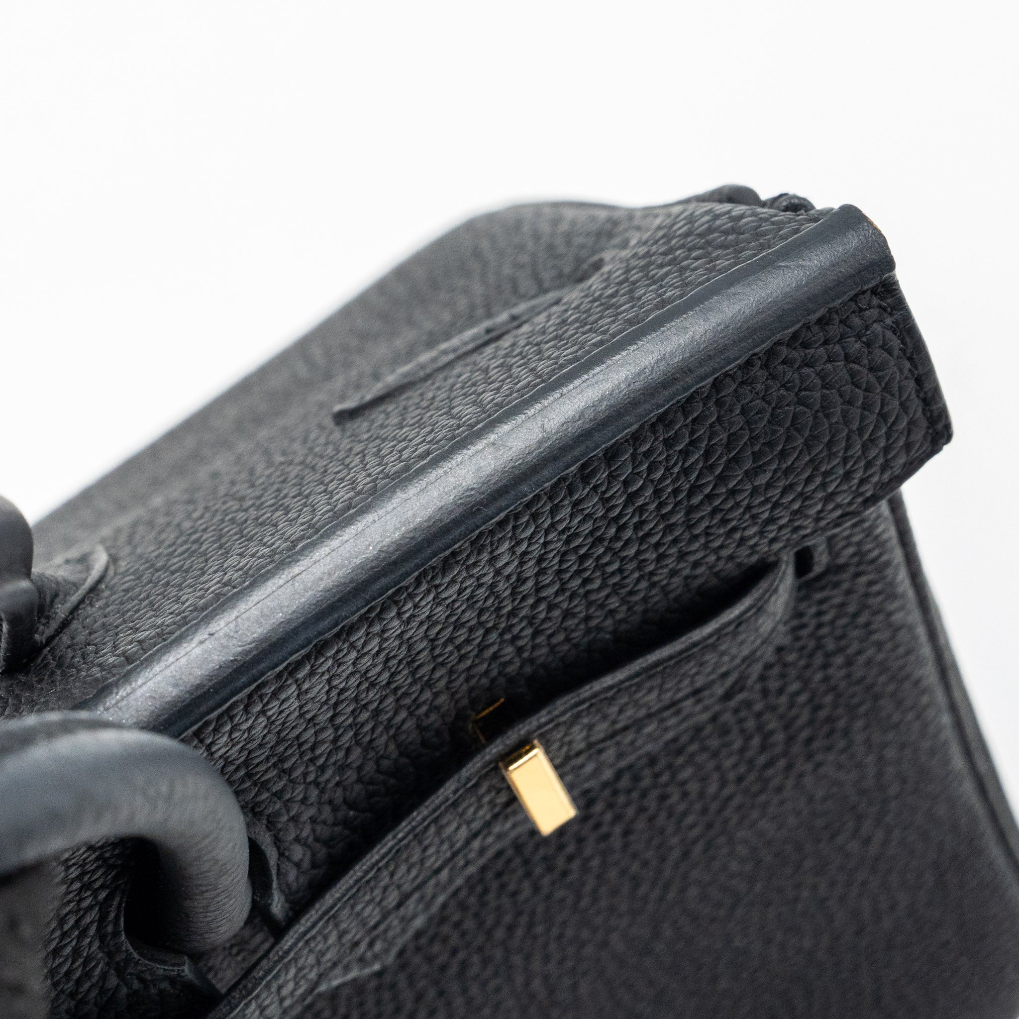 HERMES BIRKIN25 TOGO BLACK GHW