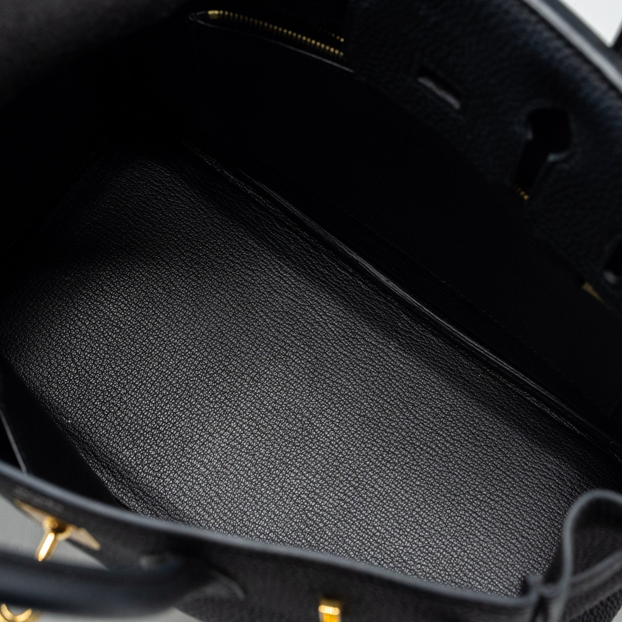 HERMES BIRKIN25 TOGO BLACK GHW