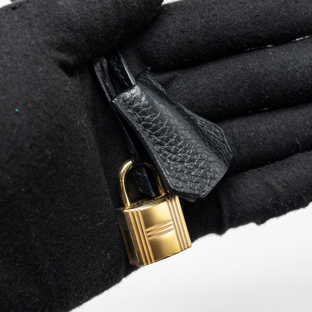 HERMES BIRKIN25 TOGO BLACK GHW