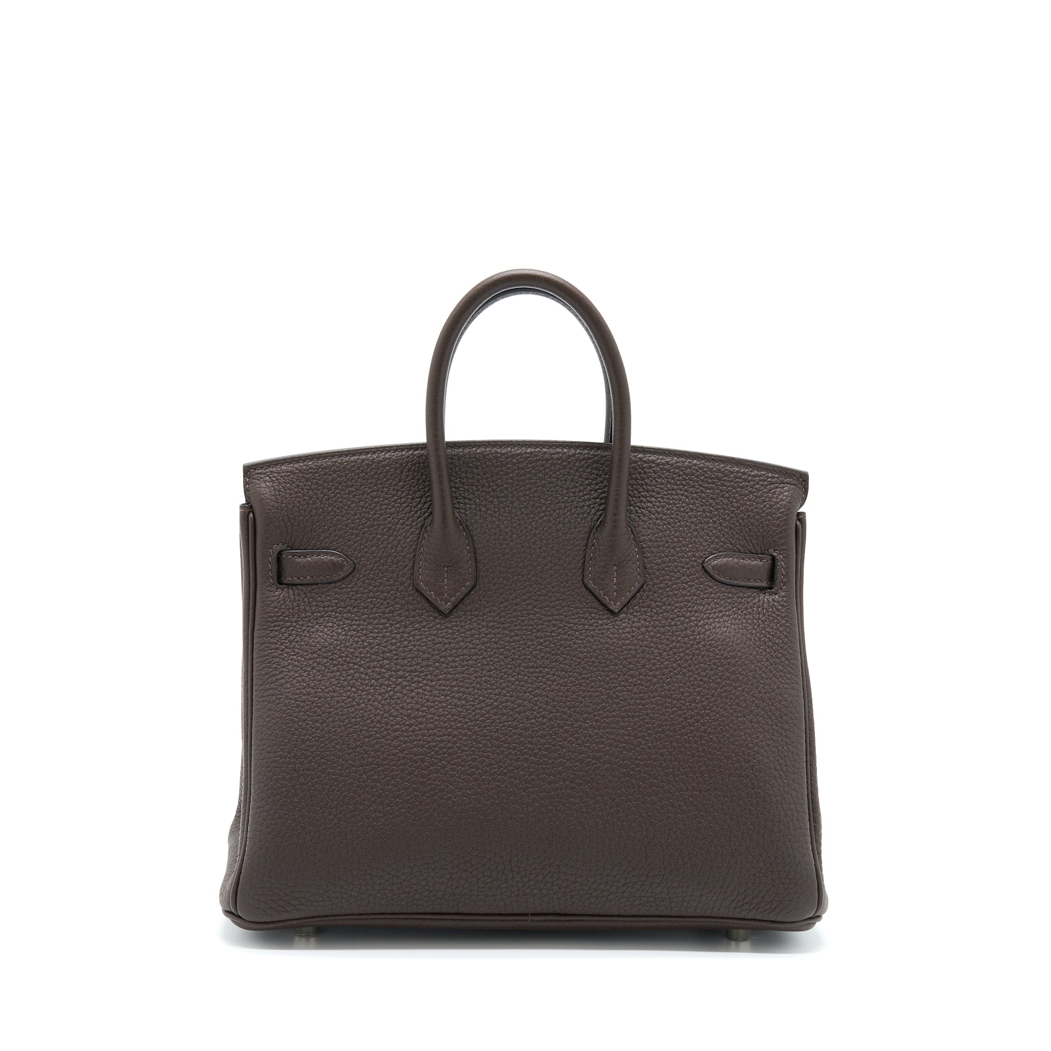 HERMES BIRKIN 25 TOGO EBENE /GOLD SHW