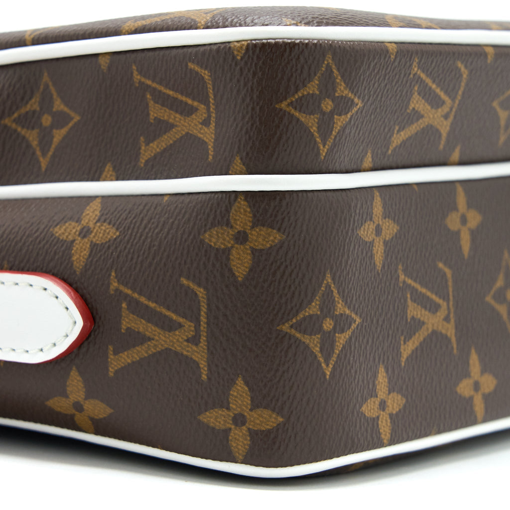 X NBA NIL MESSENGER MONOGRAM CANVAS GHW