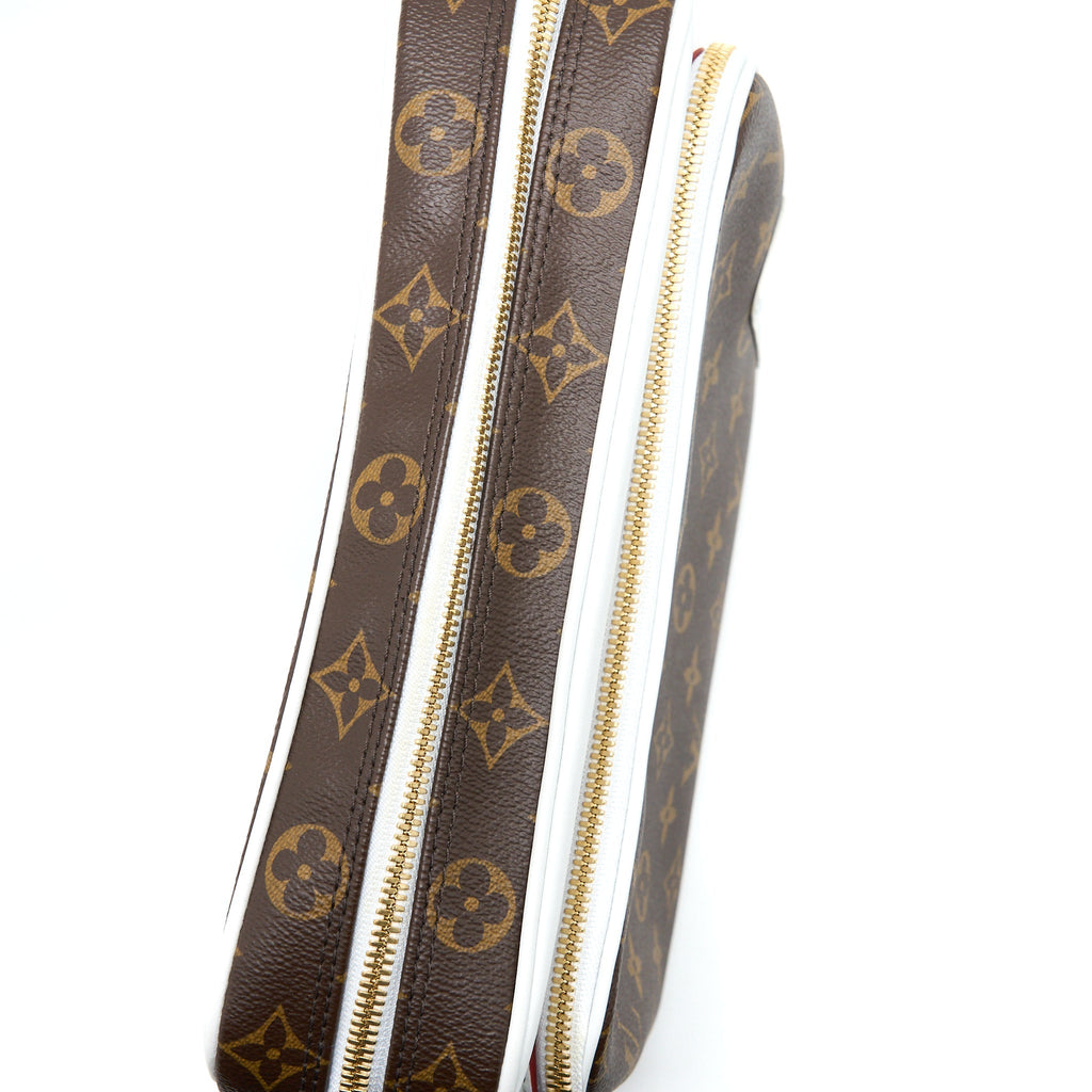 X NBA NIL MESSENGER MONOGRAM CANVAS GHW