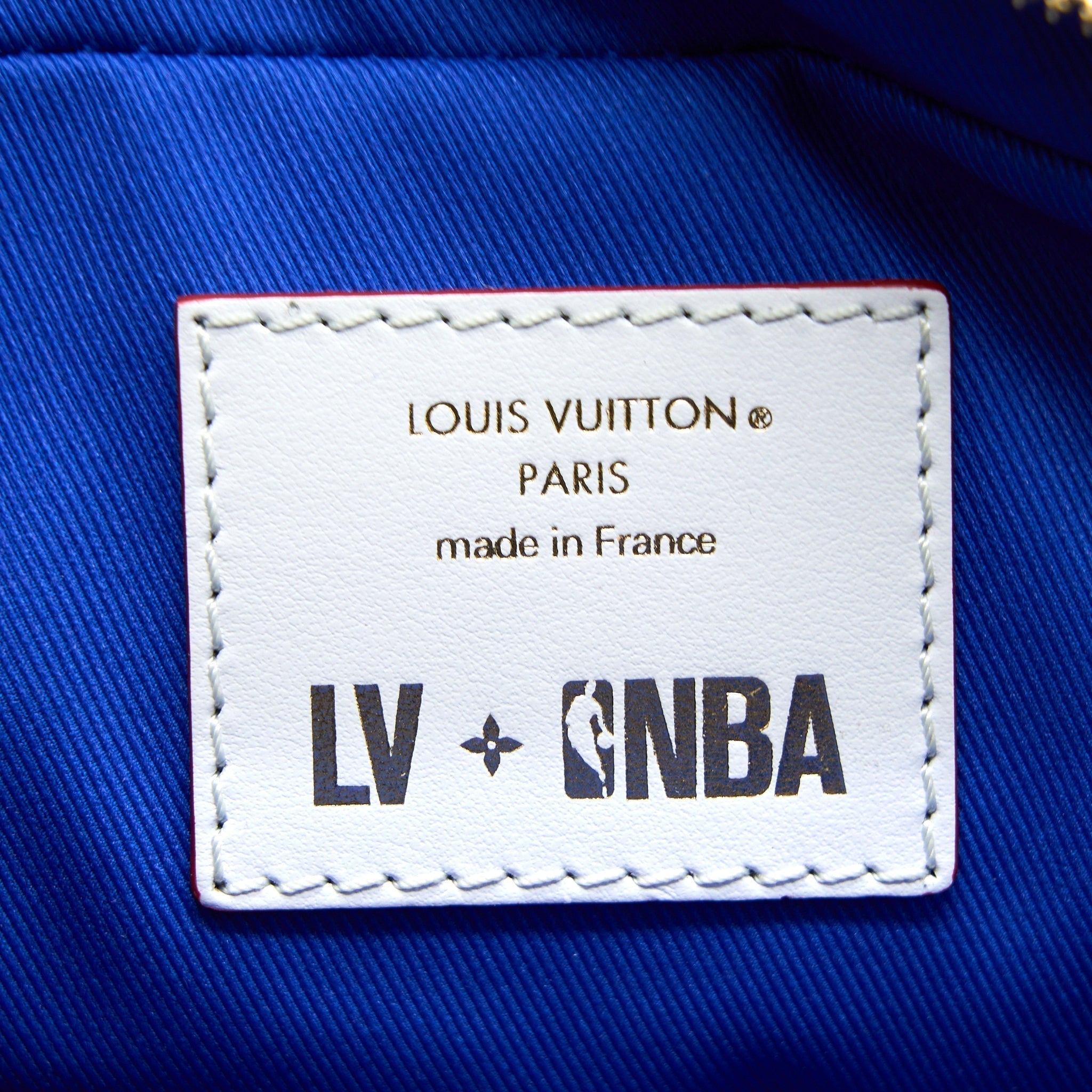 X NBA NIL MESSENGER MONOGRAM CANVAS GHW