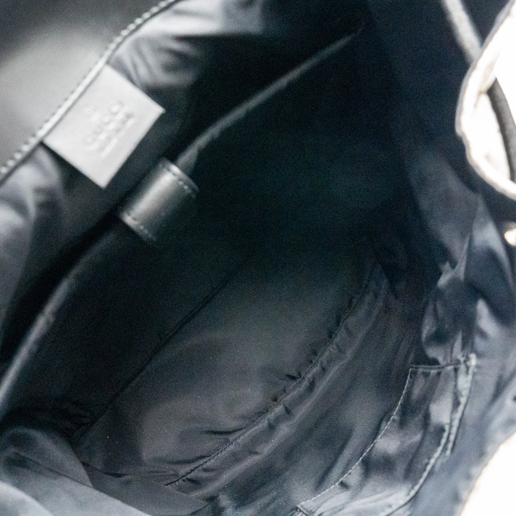 SOFT DOUBLE BUCKLE BACKPACK GG SUPREME CANVAS SHW