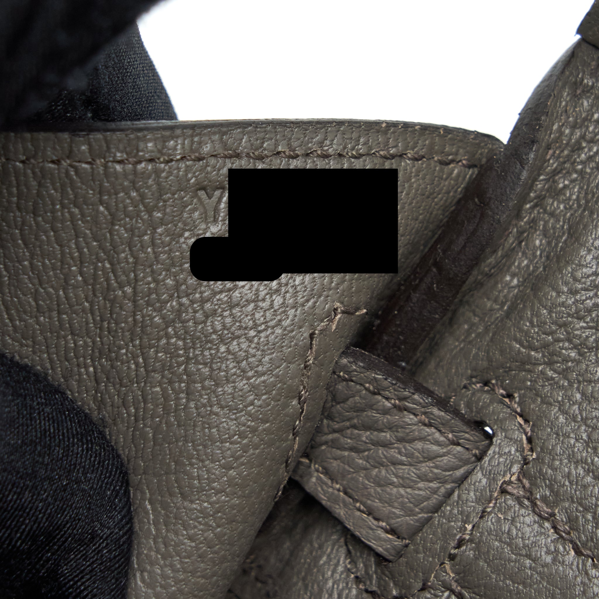 HERMES BIRKIN 25 TOGO 8F GRIS ETAIN SHW