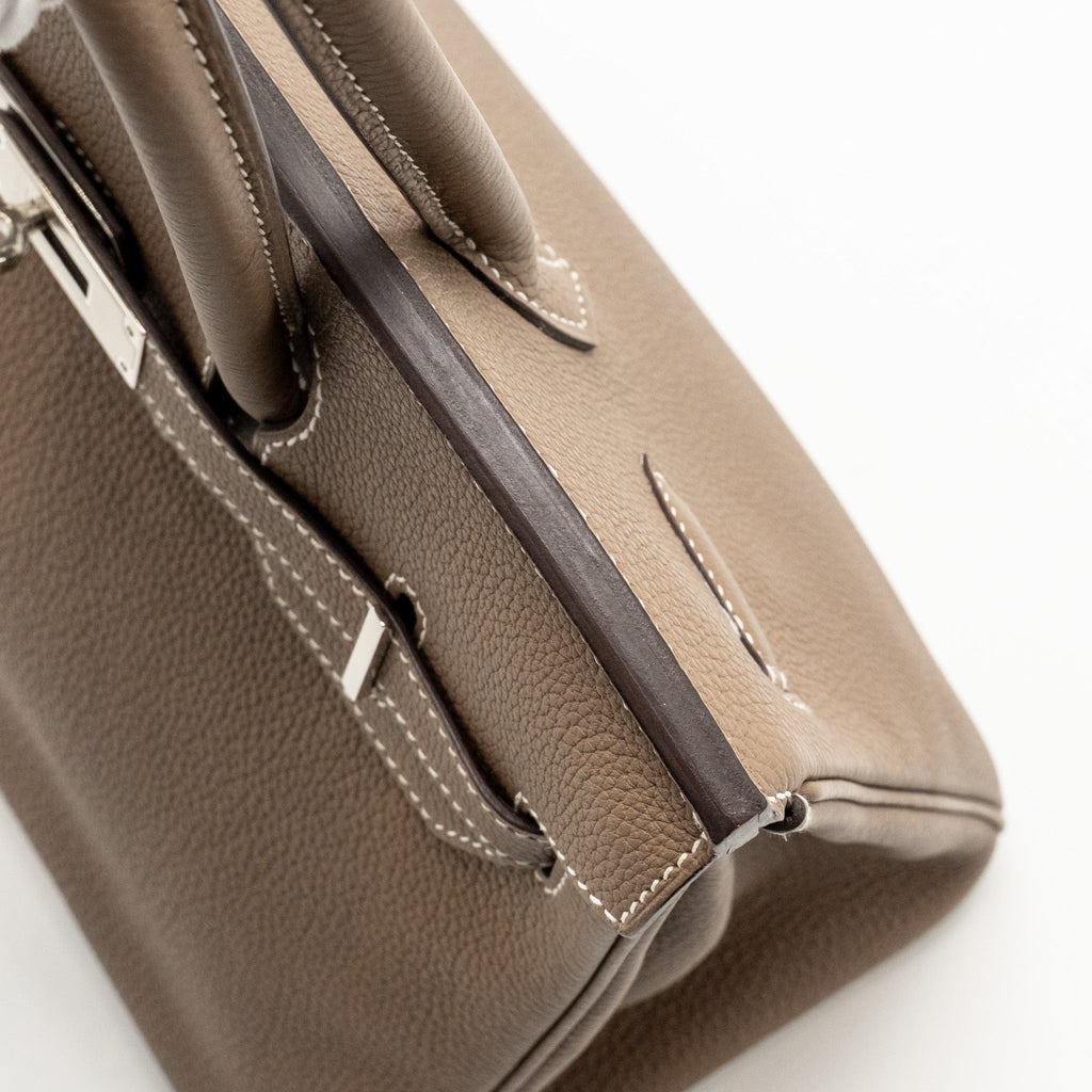 HERMES BIRKIN 30 TOGO ETOUPE SHW