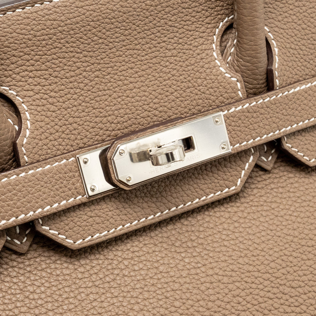 HERMES BIRKIN 30 TOGO ETOUPE SHW