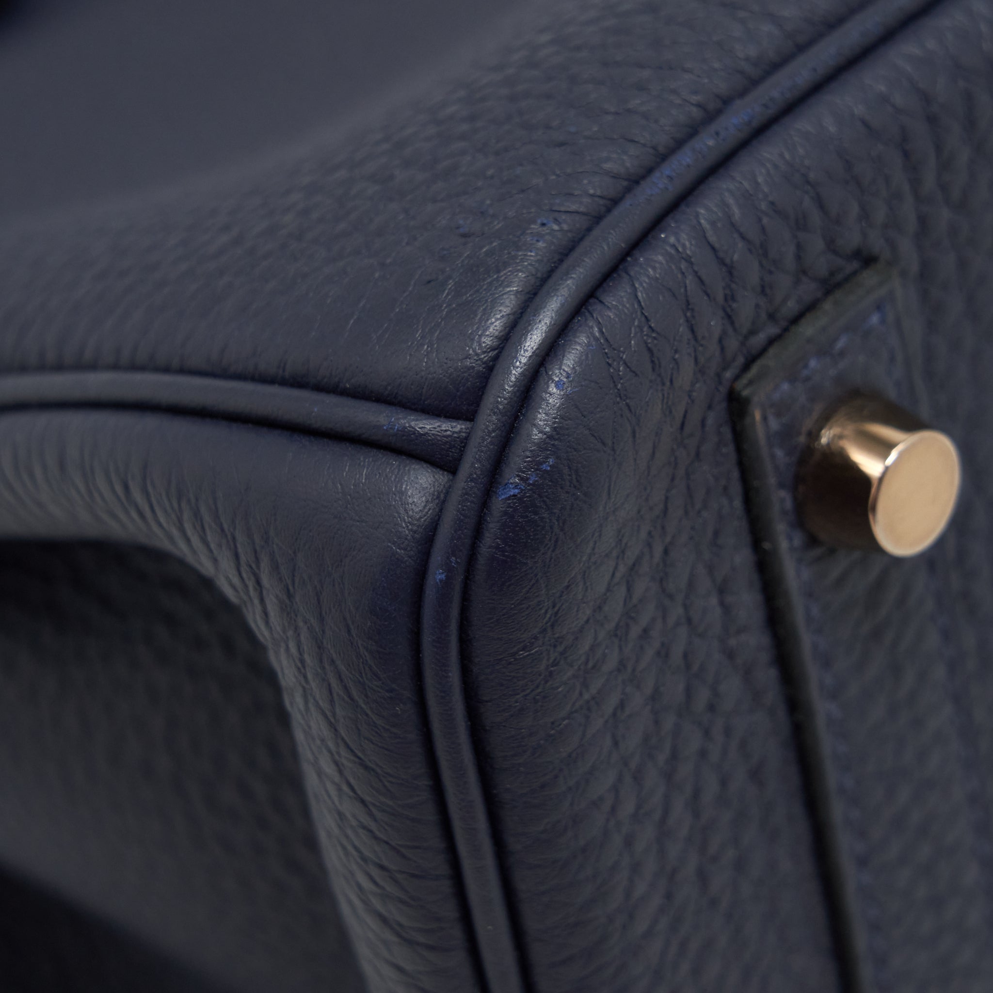 HERMES BIRKIN 30 TOGO 2Z BLUE NUIT RGHW