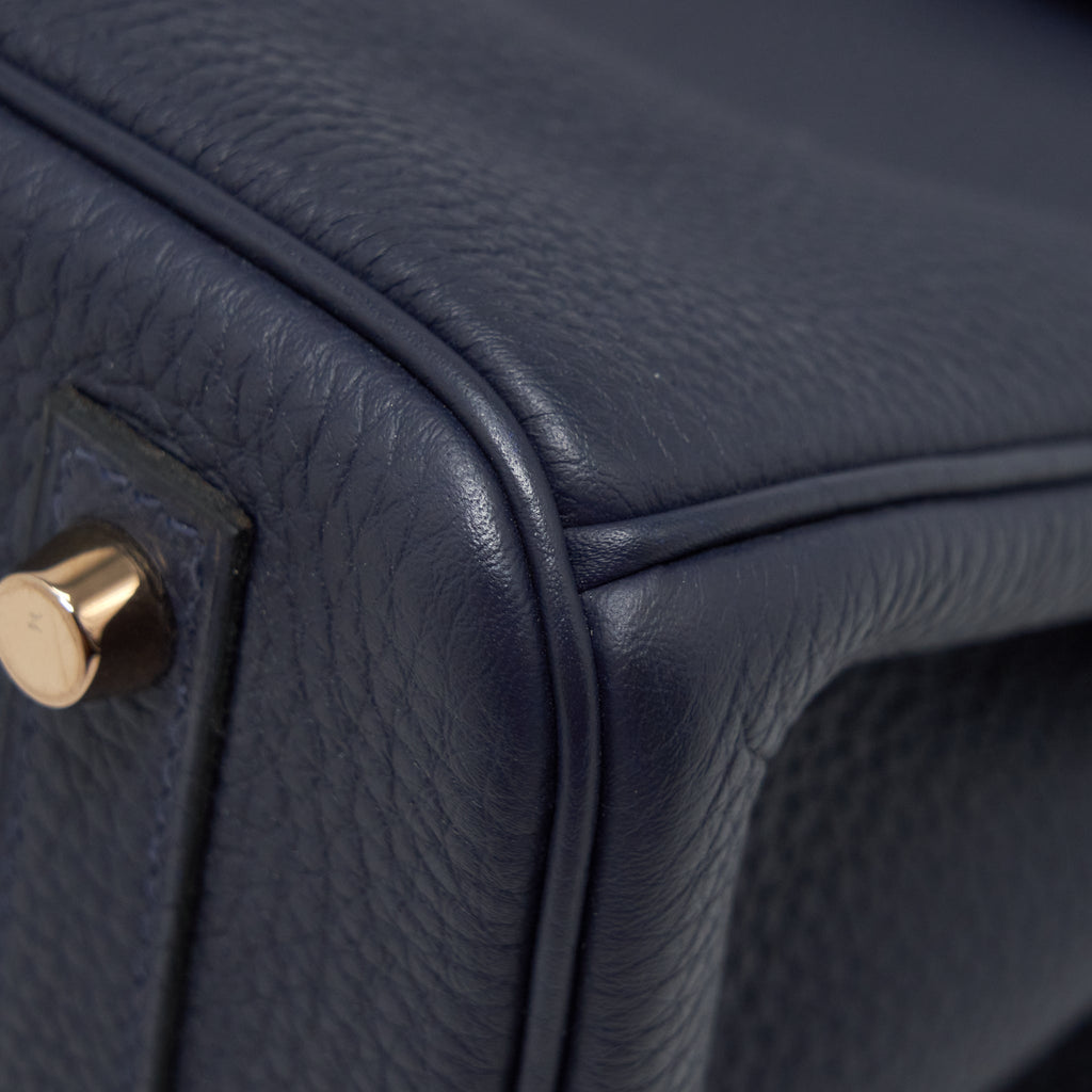 HERMES BIRKIN 30 TOGO 2Z BLUE NUIT RGHW