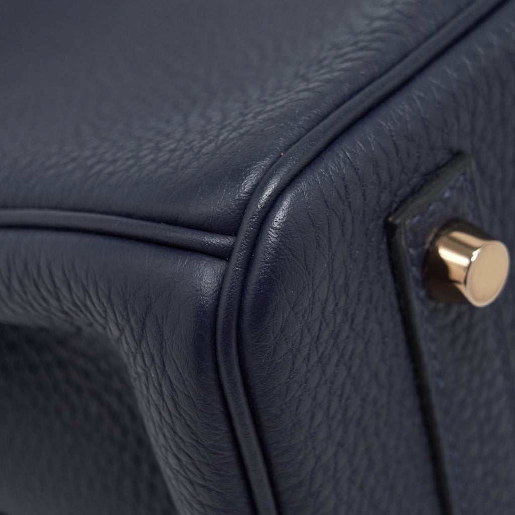 HERMES BIRKIN 30 TOGO 2Z BLUE NUIT RGHW