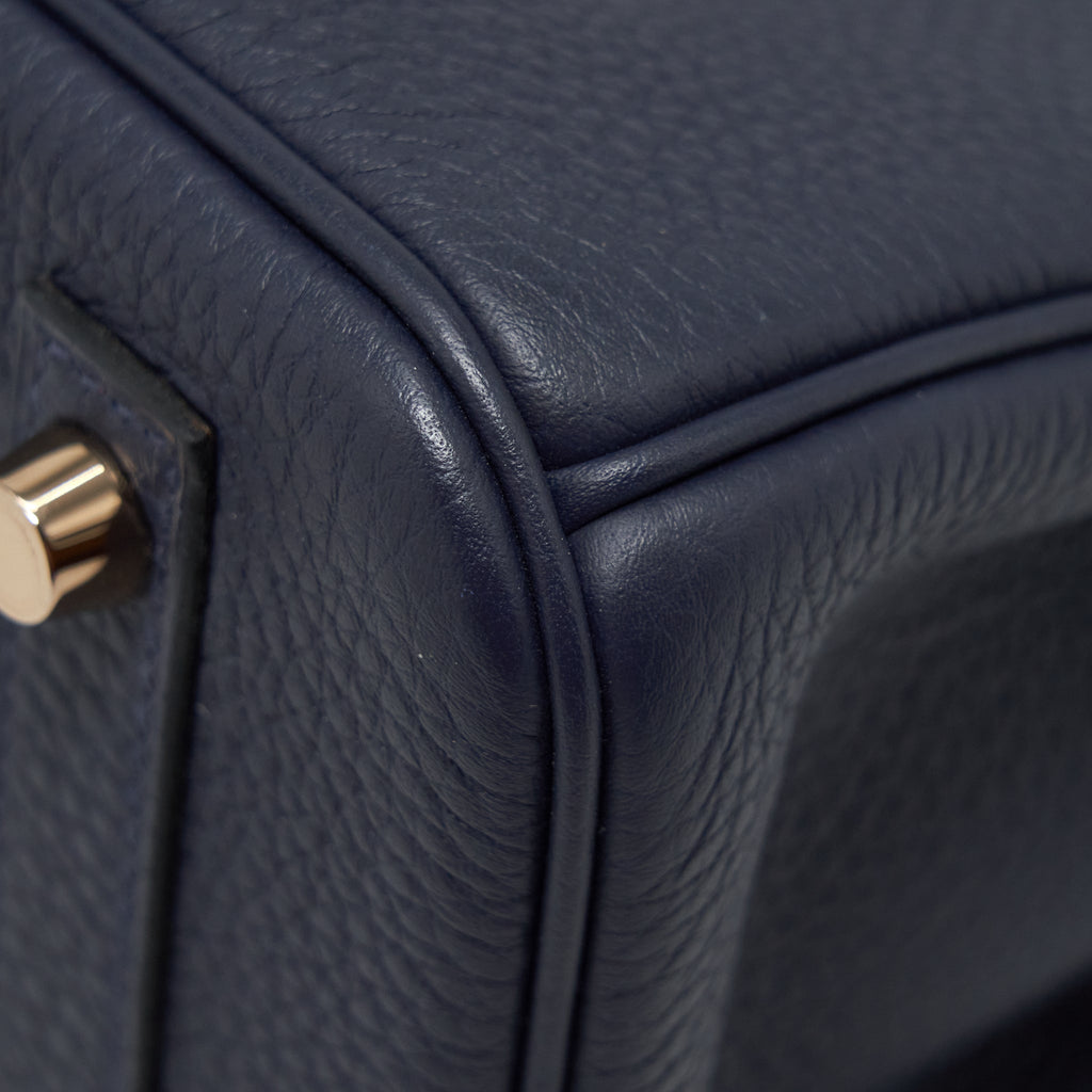 HERMES BIRKIN 30 TOGO 2Z BLUE NUIT RGHW