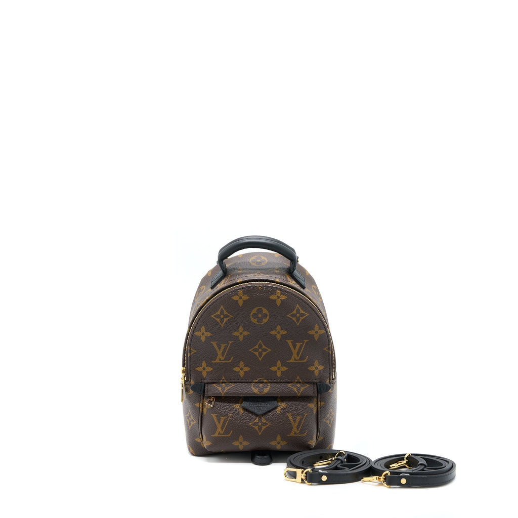 PALM SPRINGS MINI BACKPACK MONOGRAM CANVAS GHW (NEW VERSION)