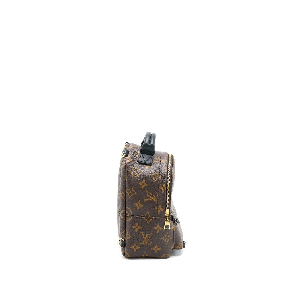 PALM SPRINGS MINI BACKPACK MONOGRAM CANVAS GHW (NEW VERSION)