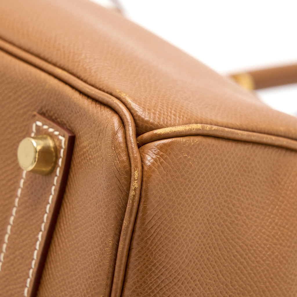 HERMES BIRKIN 35 EPSOM GOLD GHW