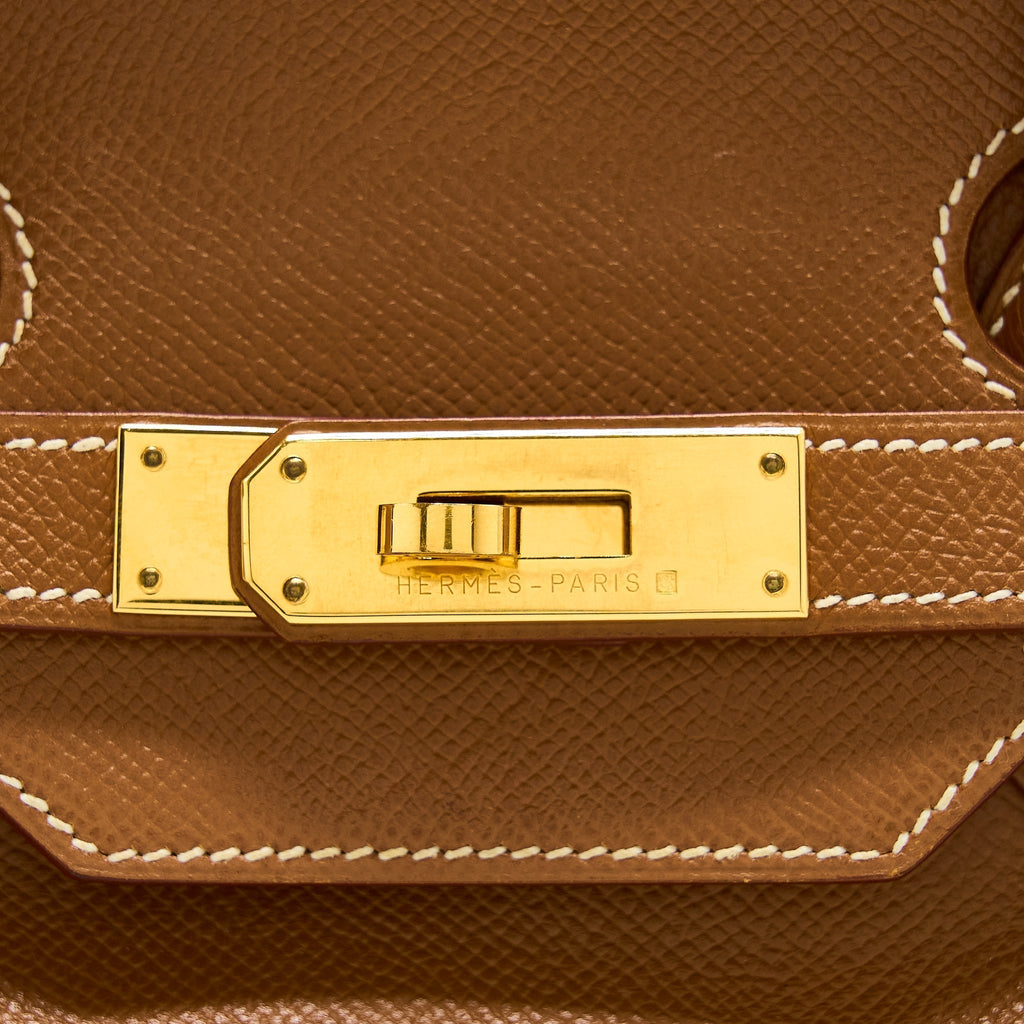 HERMES BIRKIN 35 EPSOM GOLD GHW