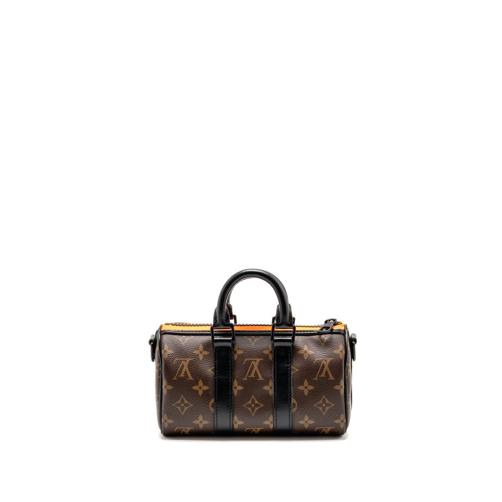 Louis vuitton Keepall XS zoom with friends monogram canvas black hardware