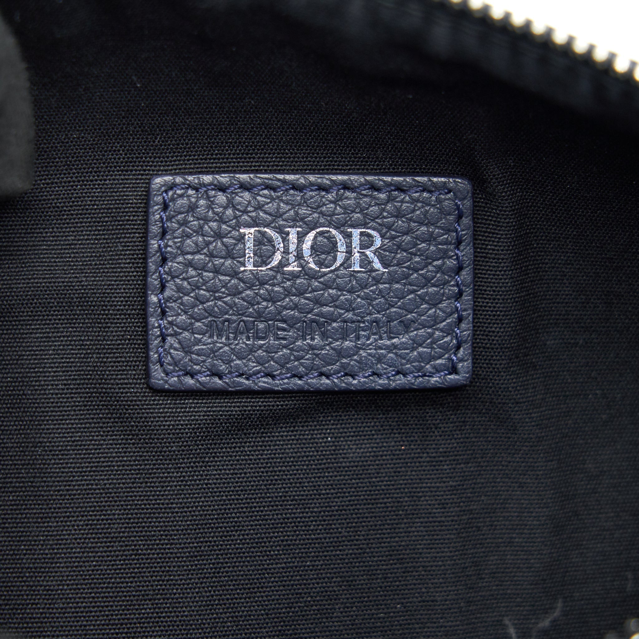 HOMME GRAINED CALFSKIN ROLLER MESSENGER BAG